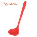Silicone Spoon Easy to Clean Non-stick Silicone Spoon Portable Mixing Scoop. 