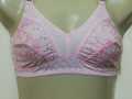 Pink Color Premium Quality Cotton Bra With Imported Material Non Padded for Girls Wire Bras Single Color Brazier Underwear Blouse Undergarments for Women for Girls. 