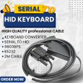 Serial Port USB Keyboard Protocol Conversion Cable RS232 to USB Keyboard HID Device -2M. 
