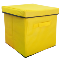 Cube Toys Clothes Storage Basket with Lid Square Bins Cloth Organizer Storage Baskets. 