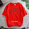 T Shirt for Men n Boy Summer collection in stylish New LOS ANGELES printed round neck half sleeves. 