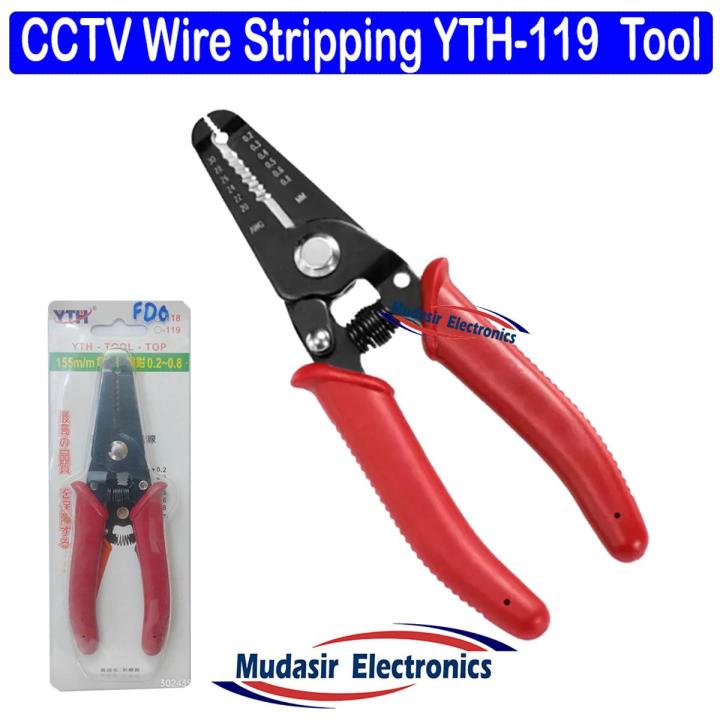 YTH-119 155mm wire insulation remover 0.2~0.8 plier electrician multi functional Hand Tool pliers