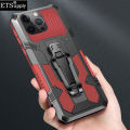 Phone case Redmi 12 Shockproof Armor Stand Holder with Metal Clip Mountaineering Back cover Mi Xiaomi Redmi12 case. 