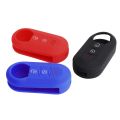 【Universal Car Parts Store】3 Buttons Car Key Case Key Cover Fob For FIAT 500 500L ABARTH Panda Bravo Silicone Key Bag. 
