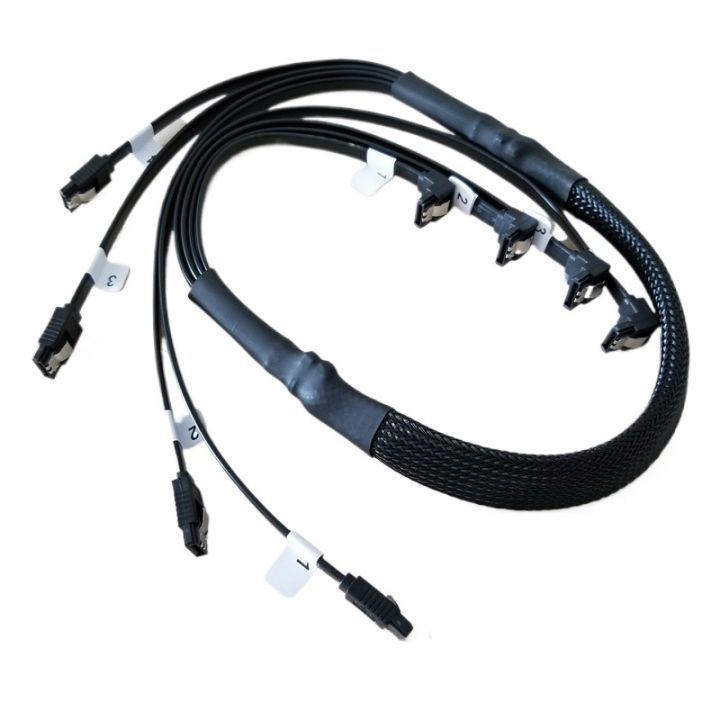 ATA SATA 2nd Generation 4 In 1 High Speed Serial DATA Cable Male To Ata sata 2nd generation 4 in 1 high speed serial data cable male to
