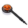 Rotary Round Brush for Karcher K2/K3/K4/K5/K6/K7,High Pressure Washer Car Washing,Water Cleaning Washing Rigid Brush. 
