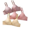 ● Maternity Bra - Front Opening - Bra with Foam - Feeding bra - 100% Cotton - Wireless Bra - Nursing bra - Front Open Button opening Bra - Breast feeding bra For Cup SIZE B C DD for All Women And Girls. 