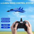 Techmanistan ZY-530 PRO RC Airplanes, Remote Control EPP Foam Aircraft Fighter with LED Light - Multicolor. 