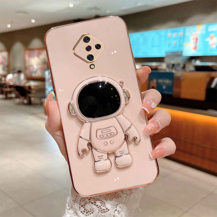 Maitus for Vivo S1 Pro/Vivo Y51 Back Cover with Astronaut Hidden