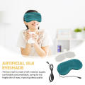 Heated Eye Mask Electric Steam Dry Eye Mask Warm Silk Sleep Mask for Dry Eyes Relief. 