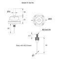 CNC 3D Touch Probe This is the Stainless Steel Probe Tip for V6 3D Touch Probe/ Edge Finder. 
