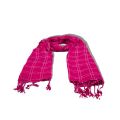 Ladies Stoles Trendy staller for women, Khaddi check Hijab Scarf fashion dupattas for girls, versatile ladies stole in Lawn stuff – pink. 