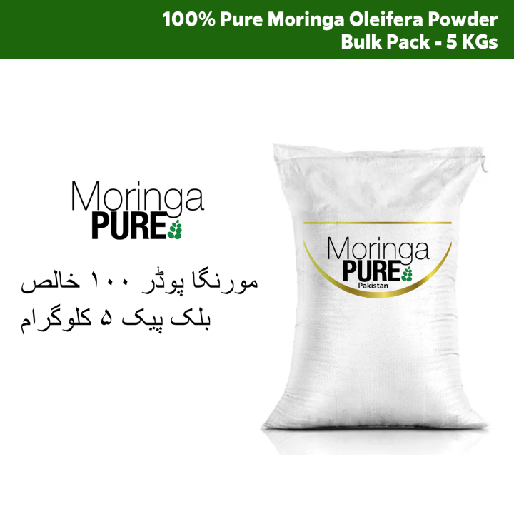 Moringa Powder Wholesale Bulk Rate 5kg (Moringa Pure Pakistan) For Resellers