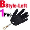 [HOT] MNFT 1Pcs Fisherman Professional Catch Fish Gloves Cut&Puncture Resistant With Magnetic Hooks Hunting Glove. 