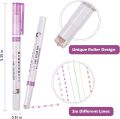 Flownwing 6-Piece Different Dual Tip Curve shape Highlighter Pen Set – Vibrant Colored Pens with Fine Tips for Adult Teenage Kids, Perfect for Coloring Books, Writing, Journaling, Drawing, Scrapbooking, Art, and Office Use (A-6PCS)". 