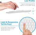 (Pack of 2) Macally 104 Key USB Wired Keyboard & Mouse Combo | Apple Shortcut Keys for Mac, iMac, MacBook & Windows PC | Ideal for Office, Home & Professional Use – White. 