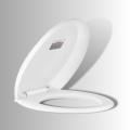Commode seat cover porta hydraulic system - soft close seat cover. 