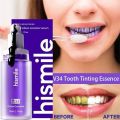 Hismile V34 - Hismile V34 Colour Corrector - Instant Teeth Whitening for Yellow Stains - Teeth Whitening Paste - Best Purple Toothpaste for Whitening - Professional Teeth Whitening Kit. 