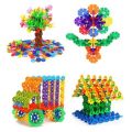 Pack Of 72 Pcs Snowflake Building Blocks Toy Baby Children Educational Toy DIY Assembling Bricks Kids. 