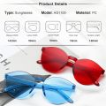 Cermin Mata Spek Mata Viral Sunglasses Women Fashion Eyeglasses Round Cat Eye Korean Glasses. 