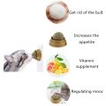 "Healthy 4-Flavour Cat Licking Balls – Catnip, Silvervine, Gall Fruit & Cat Sugar – Wall-Mounted Cat Treat Toys with Dust Cover – Interactive Cat Snacks & Chews". 