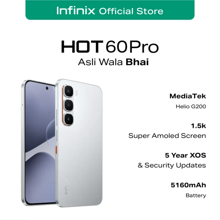 Infinix%20Hot%2060%20Pro%20-%206.8''%20Amoled%20Display%208GB%20RAM%20128GB%20ROM%205160mAh%20Battery%2045w%20Fast%20Charge%20PTA%20Approved%201%20Year%20Official%20Brand%20Warranty%20-%20Image%202