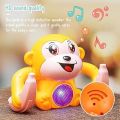 Rolling Banana Monkey Toys with Voice/Touch Sensor On Dancing Monkey Dancing Toy for Kids Rolling Electric Monkey for Children Doll Tumble Monkey Toy with Sound&Light Effects - Multi Color. 