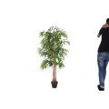 Imported artificial Bamboo Plant with black Planter. 