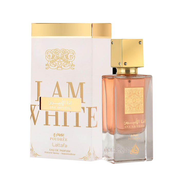 Lattafa Ana Abiyedh Poudree Perfume for Women - 60ml