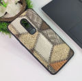 OnePlus 6 Cover - Black - Leather Texture Shockproof Case with Soft Border. 