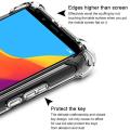For Huawei Y7 Prime 2018 Airbag Anti-shock Silicone Soft TPU Clear Case Transparent. 
