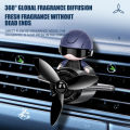 Car Air Freshener Pilot Rotating Propeller Air Outlet Perfume Clip Car Interior Aromatherapy Perfume Decoration Car Styling. 