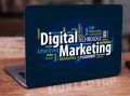 Digital Marketing Laptop Skin Vinyl Sticker Decal, 12 13 13.3 14 15 15.4 15.6 inch Laptop Skin Sticker Cover Art Decal Protector Fits All Laptops. 