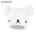 ECHIDNA Toddler Hat Embroidery Face Newborn Baby Knitting Hat. 