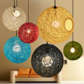 Handmade Fanoos Light Ceiling LED Lamp Hanging To Wall Cotton Ball Decoration Indoor , Living Room Bedroom, Dining room, Teras. 