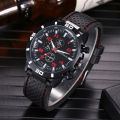 BETOP Fashion Men Silicone Bracelet Sports Quartz Watch Wrist Watches. 
