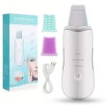 Ultrasonic Skin Scrubber Skin Care Machine Skin Massager Facial Pore Cleanser Peeling Shovel Lift Machine Vibration Removal Blackhead Cleansing Deep Face Cleaning Machine for Skin Care. 