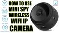 Mini Wireless Wi-Fi Camera. 