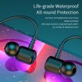 Neckband Magnetic Wireless Bluetooth Earphone / Sports Earphones / Bluetooth earphones / Headphones / Bass Earphones / Original Earphones / Cheap wireless earphones. 