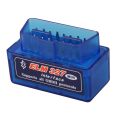 ELM327 Latest Version V2.1 Bluetooth Super Mini ELM327 OBD2 II Scan Tool Car Auto Diagnostic Tool for Windows (blue). 
