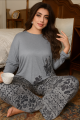 Full Sleeves Nighty Soft Multicolor cotton Night Wear for Women Night suit for girls and women, Sleeping Dress Girls Sleepwear Loungewear Sleeping Suit lingerie T shirt and Pajama, Night Dress for girls and women. 