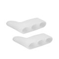 New MA ilicone Toe eparator Foot 3 Hole Little Toe Varu Corretcor Foot Care. 