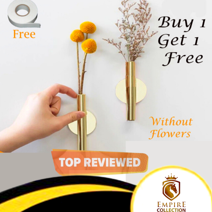 Nordic Postmodern WallWall flower arrangement vase abstract minimalist