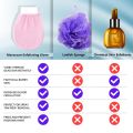 Hammer Moroccan Exfoliating Gloves 1pcs - Dead Skin Remover - Exfoliating Bath Washcloth Scrub Mitt for Body - Exfoliating Massage Mitt Back Scrubber Glove. 