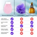 Hammer Moroccan Exfoliating Gloves 1pcs - Dead Skin Remover - Exfoliating Bath Washcloth Scrub Mitt for Body - Exfoliating Massage Mitt Back Scrubber Glove. 