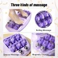 Foot Massager Roller Plastic Feet Heel Massage Tools for Roller Massage Reflexology Tool,Heel, Arch, Muscle Aches, Foot Pain, Stress,Fasciitis Relief, Relaxation. 