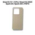 Infinix Smart 8 / Smart 8 Plus / Smart 8 Pro / Hot 40i / Spark 20 / Spark 20C Back Cover Soft Liquid Silicon Official Clothe inside Camera Protection Phone Case. 