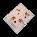 3 in1 Universal 3 Pin Power Plug Socket Multi Plug Socket Wall Socket Plate- 500 Volts /40 Amp High Quality Specially for AC, Water Pump. 