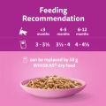 Whiskas Cat Kitten (2-12 Months) Wet Food, Fish Favorites In Jelly, 85gm Each Sachet. 