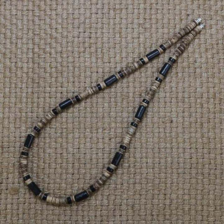 Fashion Vintage Bohemia Tribal Necklace Men Natural Coconut Shell Beaded Necklace Surfer Rustic Jewelry Gift For Him CO-03